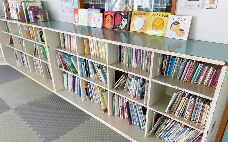 赤ちゃん向け、幼児向けの絵本を多数そろえています。